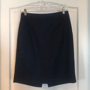 Banana Republic navy blue pencil skirt
